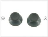 Analog Cap Replacement Part for Xbox 360 2-Pack (Silver)