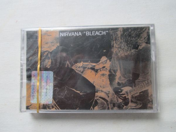 Nirvana Bleach cassette K7