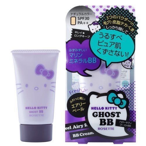 HELLO KITTY ROSETTE Cute GHOST MAGIC Mineral Marin BB Cream SPA30 PA++ 40g