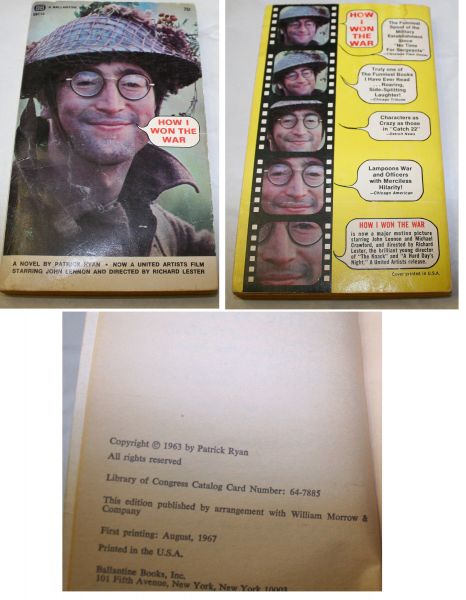 Beatles Book Lennon Movie " How I Won The War " by Patrick