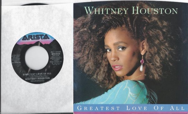 WHITNEY HOUSTON * 45 * The Greatest Love Of All * 1985 * USA