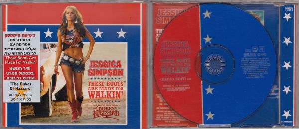 Jessica Simpson -  THESE BOOTS ARE MADE FOR WALKIN CD