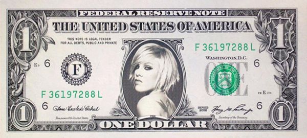 PINK Celebrity Music Genuine Real Mint US Dollar Bill