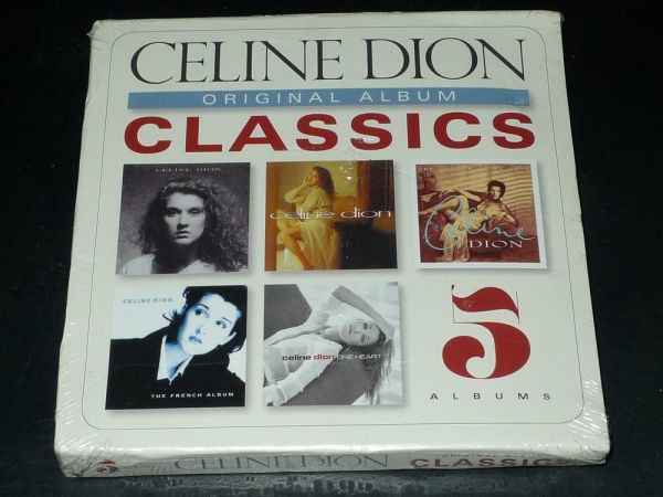 Celine Dion BOX SET 5 CDS