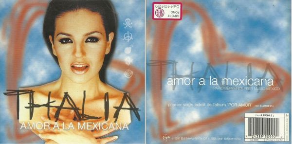 THALIA - Amor A La Mexicana  Promo CD