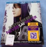 Justin Bieber Never Say Never Blu-ray/DVD