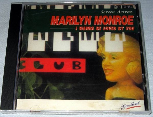 Marilyn Monroe I Wanna Be Loved By You JAPAN CD
