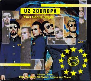 U2 ‎– Zooropa Plus Bonus Single CD