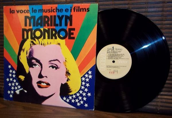 MARILYN MONROE la voce, Le Musiche e i films LP