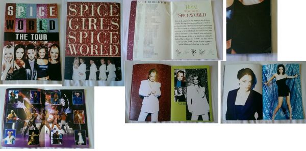 Spice Girls - Spice World the Tour Concert Programme 1998 Wembley Arena UK