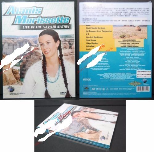 ALANIS MORISSETTE Live In The Navajo Nation Taiwan DVD
