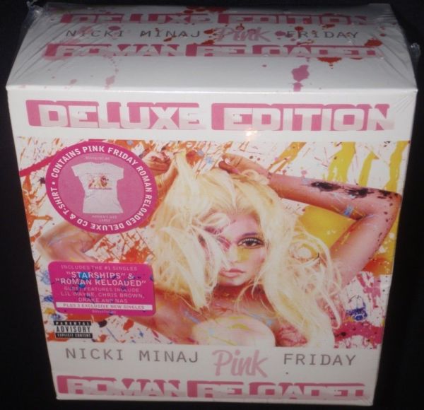 Nicki Minaj PINK FRIDAY ROMAN RELOADED  CD + T-SHIRT