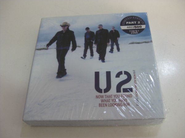 U2 - NOW THAT YOU FOUND WHAT YOU HAVE BEEN LOOKING FOR PART 2 7 CD + 2 DVD