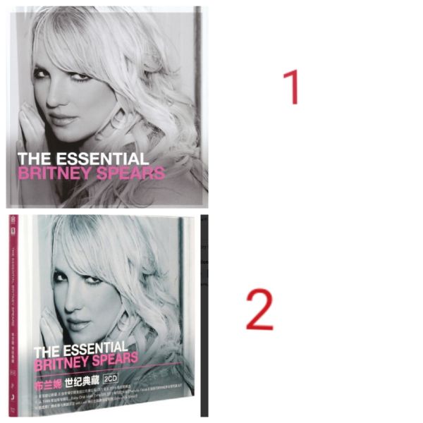 Britney Spears The Essential ESCOLHA CD