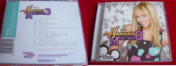 MILEY CYRUS - HANNAH MONTANA 3 - SOUNDTRACK CD CHN