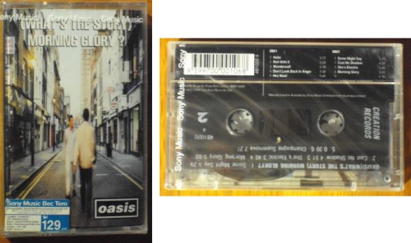 Oasis (What’s The Story) Morning Glory? Cassette Seal OOP