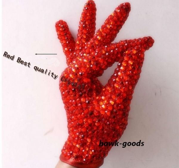 Michael Jackson Rare Billie Jean Dancer RED Glove SHINNING R