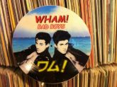 Wham! - Bad Boys Picture Disc 12" Japan LP