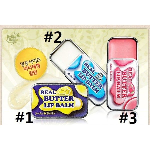 HOLIKA - Real Butter Lip Balm