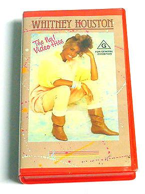 Whitney Houston PAL VHS Video The No.1 Video Hits