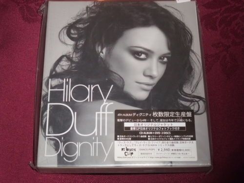 HILARY DUFF Dignity Limited CD + DVD JAPAN