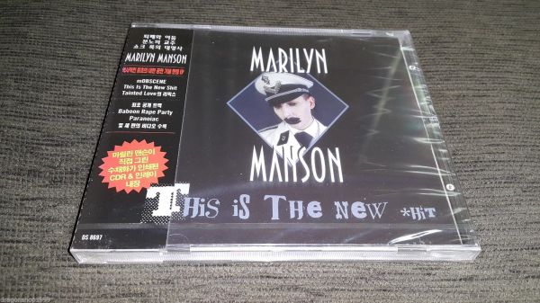 MARILYN MANSON This Is The New *hit ( shit ) CD
