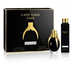 Lady Gaga Fame Black Fluid Eau De Parfum Gift Set 50ml