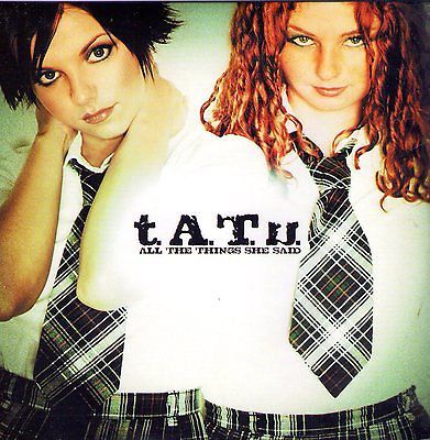 T.A.T.U - All The Things She Said CD
