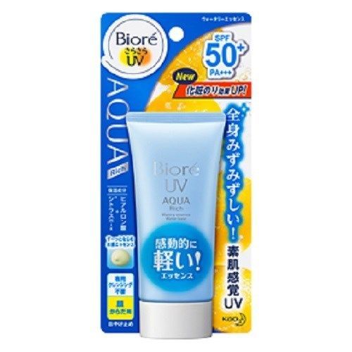 Biore sunscreen UV Aqua Rich Watery Essence Sunscreen SPF50+ PA+++ 50g