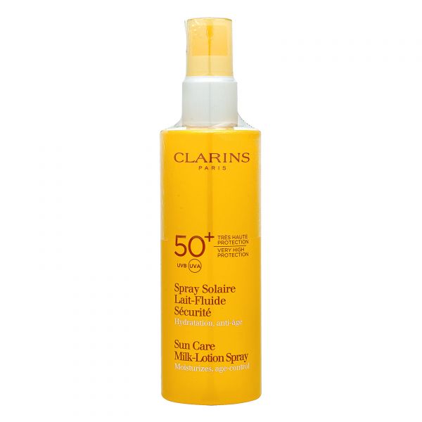 Clarins Sun Care Milk Lotion Spray  Sunscreen UV  SPF50 150ml  protetor solar