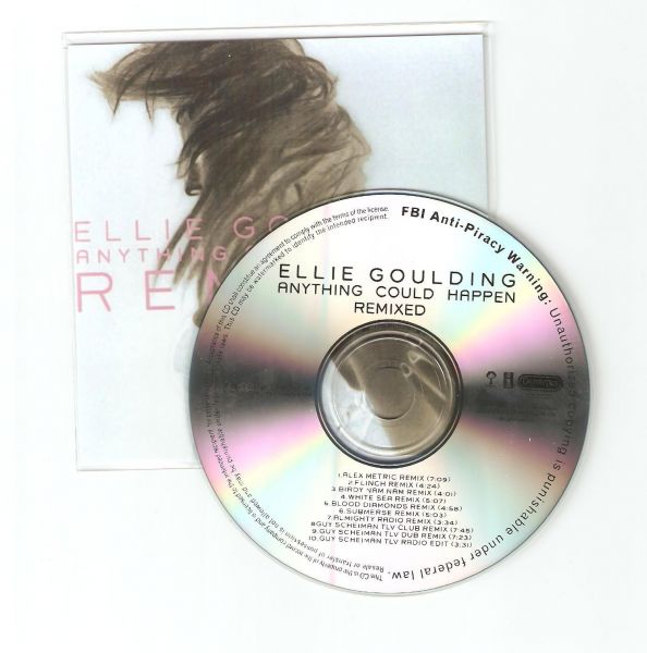 ELLIE GOULDING - ANYTHING COULD HAPPEN  REMIXED - US  PROMO