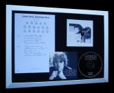 JOHN LENNON Starting Over LTD NOD QUALITY CD FRAMED DISPLAY+