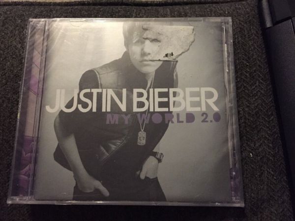 Justin Bieber Sealed My World 2.0 CD