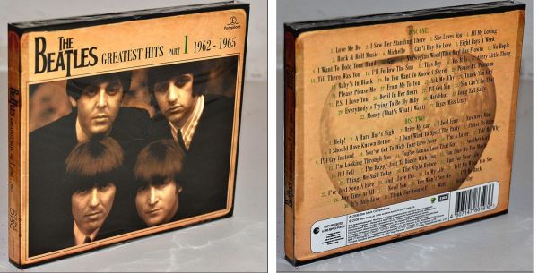 THE BEATLES - Greatest Hits vol.1 1962-1965. 2 CDs Digipack