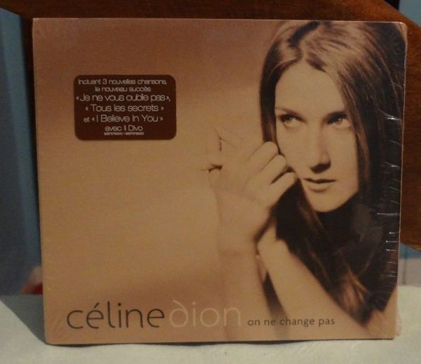 Celine Dion, On Ne Change Pas (Digipack 2 CDS+1DVD) Limited