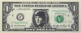 George Harrison The Beatles Real Mint US Dollar Bill