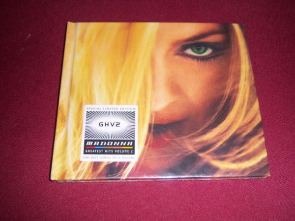 MADONNA CD ALBUM GHV2 USA PROMO GATEFOLD PROMO CD & BOOKLET