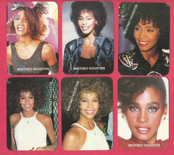 Whitney Houston Collectible 12 Photo Cards Set