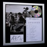 U2+SIGNED+FRAMED+JOSHUA+WITH OR WITHOUT YOU=100% AUTHENTIC
