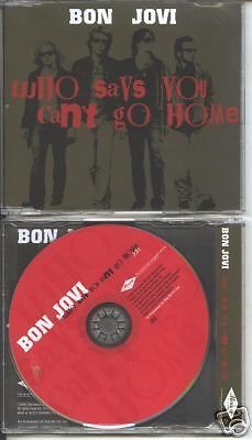 BON JOVI - Who says you can't go home  - PROMO CD
