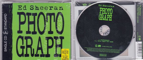 ED SHEERAN - PHOTOGRAPH CD