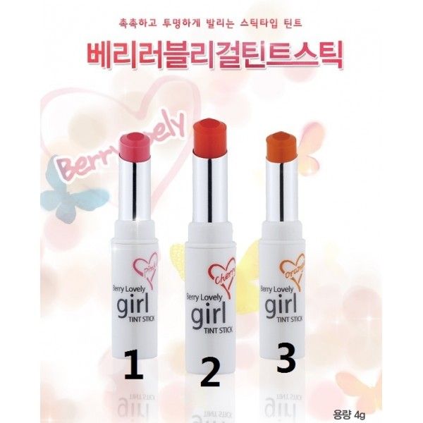 TONY MOLY - Berry Lovely Girl Tint Stick