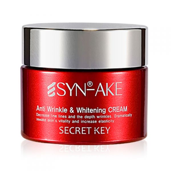 Secret Key SYNAKE Anti Wrinkle & Whitening Cream 50g