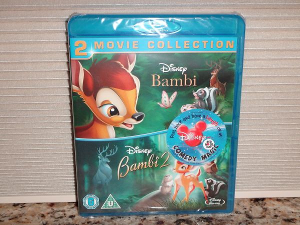 Bambi Blu Ray Part 1 And 2 Set 2 Movie Complete Collection - Loja De ...