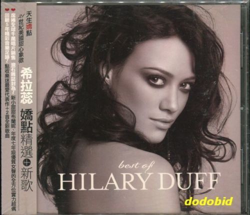 HILARY DUFF Best Of Reach Out Taiwan CD