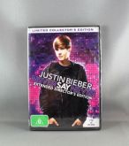 JUSTIN BIEBER NEVER SAY NEVER LIMITED COLLECTOR'S EDITION DVD