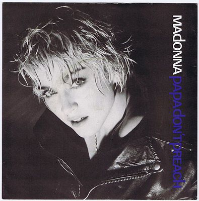 Madonna - Papa don't preach - 7" single