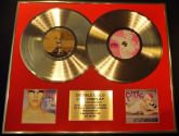 PINK/DOUBLE CD GOLD DISC/RECORD DISPLAY/LTD
