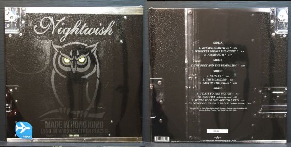 Nightwish - made in hong kong  2xLPs