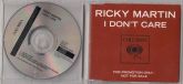 RICKY MARTIN I DON´T CARE 3TRK PROMO CD portugal ver.